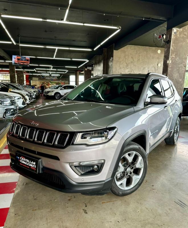 JEEP COMPASS 2.0 16V FLEX LONGITUDE AUTOMÁTICO 2019/2020 CASTELLAN E TOMAZONI MOTORS CAXIAS DO SUL / Carros no Vale