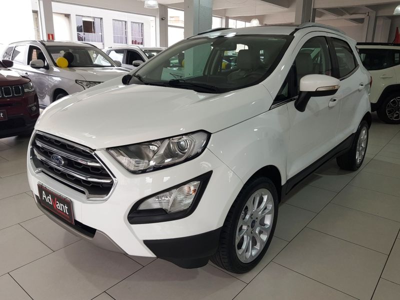 Ford ECOSPORT 1.5 TI-VCT FLEX TITANIUM AUTOMÁTICO 2019/2020 ADVANT AUTOMÓVEIS CAXIAS DO SUL / Carros no Vale Ford ECOSPORT 1.5 TI-VCT FLEX TITANIUM AUTOMÁTICO 2019/2020 ADVANT AUTOMÓVEIS CAXIAS DO SUL / Carros no Vale