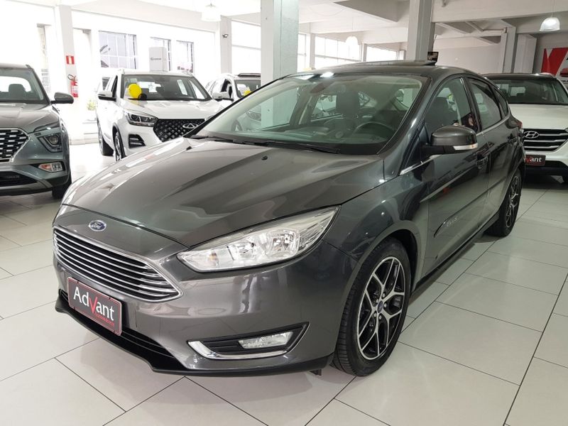 Ford FOCUS 2.0 TITANIUM 16V FLEX 4P POWERSHIFT 2016/2017 ADVANT AUTOMÓVEIS CAXIAS DO SUL / Carros no Vale