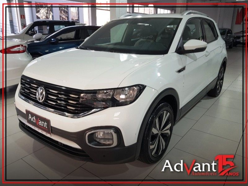 Volkswagen T-CROSS 1.4 250 TSI TOTAL FLEX HIGHLINE AUTOMÁTICO 2020/2021 ADVANT AUTOMÓVEIS CAXIAS DO SUL / Carros no Vale