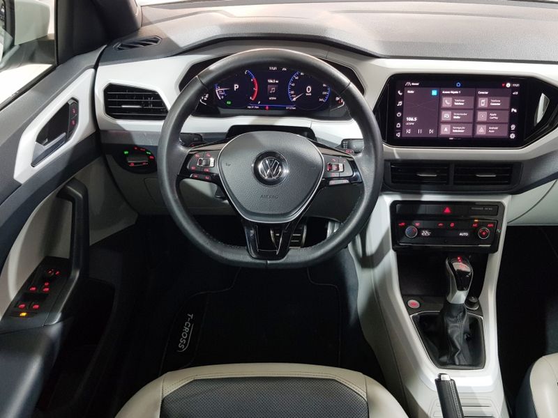 Volkswagen T-CROSS 1.4 250 TSI TOTAL FLEX HIGHLINE AUTOMÁTICO 2020/2021 ADVANT AUTOMÓVEIS CAXIAS DO SUL / Carros no Vale
