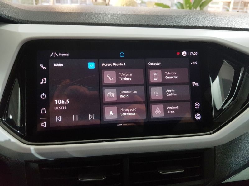 Volkswagen T-CROSS 1.4 250 TSI TOTAL FLEX HIGHLINE AUTOMÁTICO 2020/2021 ADVANT AUTOMÓVEIS CAXIAS DO SUL / Carros no Vale