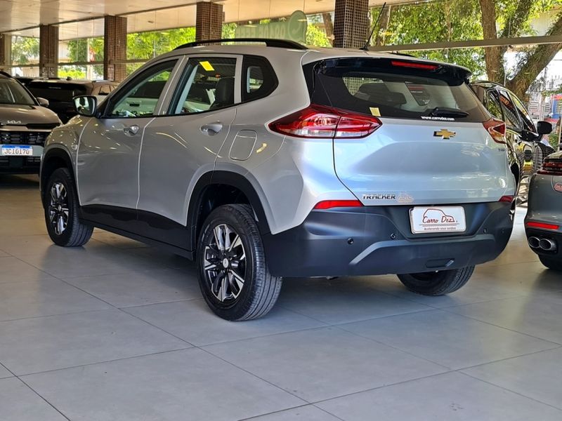 Chevrolet TRACKER 1.0 TURBO FLEX AUTOMÁTICO 2021/2022 CARRO DEZ NOVO HAMBURGO / Carros no Vale
