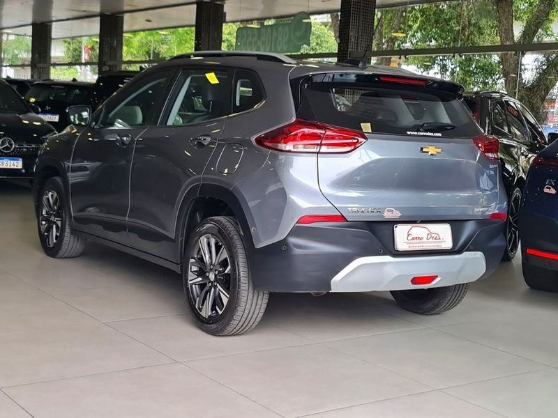 Chevrolet TRACKER 1.2 TURBO FLEX PREMIER AUTOMÁTICO 2020/2021 CARRO DEZ NOVO HAMBURGO / Carros no Vale