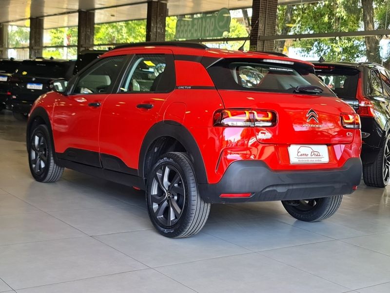 Citroen C4 CACTUS 1.6 VTI 120 FLEX FEEL EAT6 2021/2022 CARRO DEZ NOVO HAMBURGO / Carros no Vale Citroen C4 CACTUS 1.6 VTI 120 FLEX FEEL EAT6 2021/2022 CARRO DEZ NOVO HAMBURGO / Carros no Vale