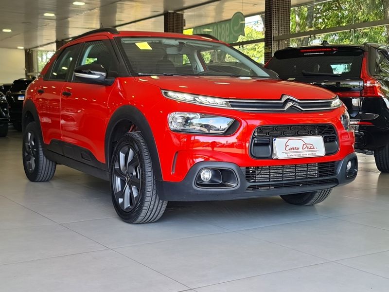 Citroen C4 CACTUS 1.6 VTI 120 FLEX FEEL EAT6 2021/2022 CARRO DEZ NOVO HAMBURGO / Carros no Vale Citroen C4 CACTUS 1.6 VTI 120 FLEX FEEL EAT6 2021/2022 CARRO DEZ NOVO HAMBURGO / Carros no Vale