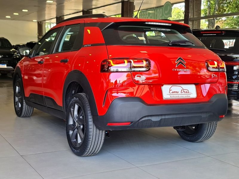 Citroen C4 CACTUS 1.6 VTI 120 FLEX FEEL EAT6 2021/2022 CARRO DEZ NOVO HAMBURGO / Carros no Vale Citroen C4 CACTUS 1.6 VTI 120 FLEX FEEL EAT6 2021/2022 CARRO DEZ NOVO HAMBURGO / Carros no Vale