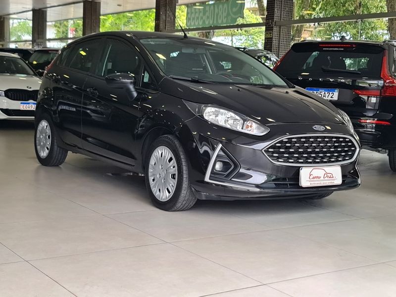 Ford FIESTA 1.6 TI-VCT FLEX SE PLUS POWERSHIFT 2018/2018 CARRO DEZ NOVO HAMBURGO / Carros no Vale