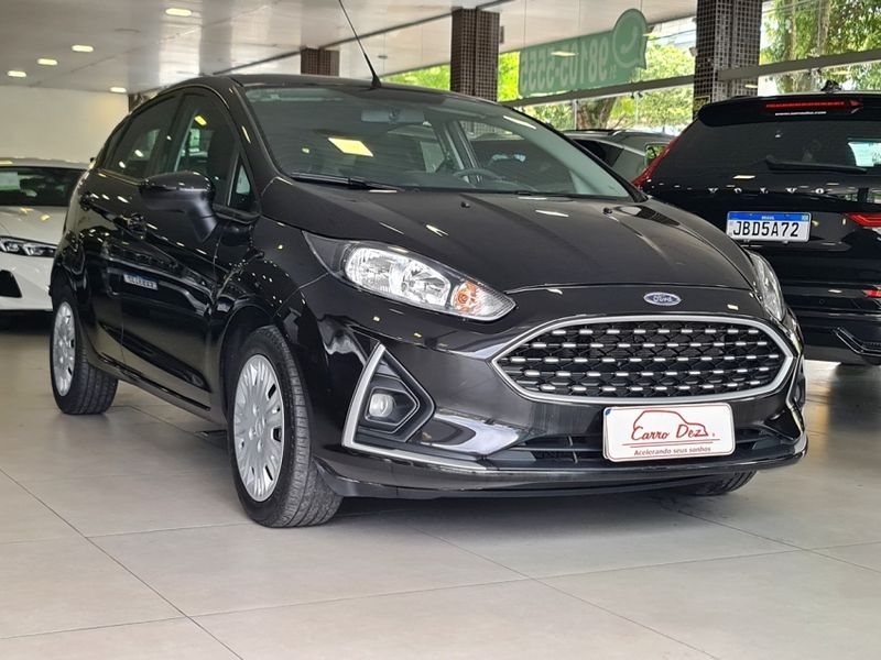 Ford FIESTA 1.6 TI-VCT FLEX SE PLUS POWERSHIFT 2018/2018 CARRO DEZ NOVO HAMBURGO / Carros no Vale