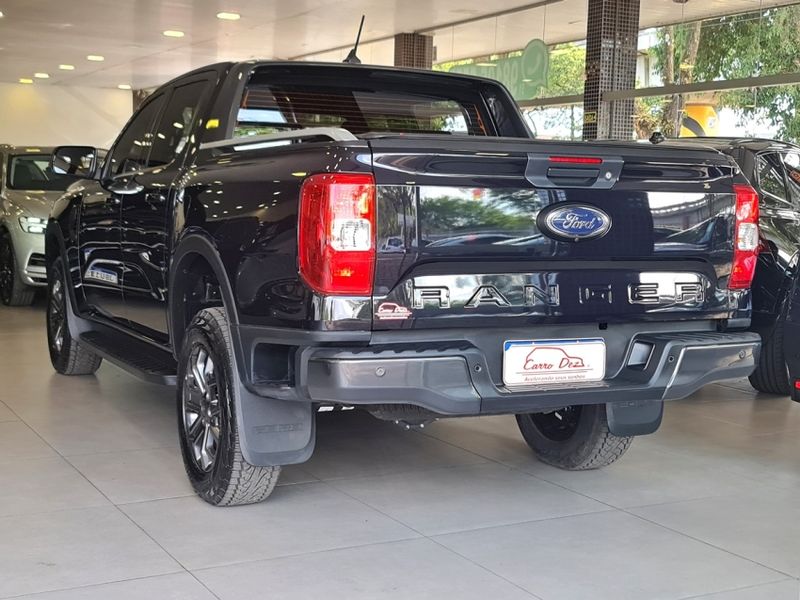 Ford RANGER 2.0 TURBO DIESEL CD BLACK 4X2 AUTOMÁTICO 2024/2025 CARRO DEZ NOVO HAMBURGO / Carros no Vale