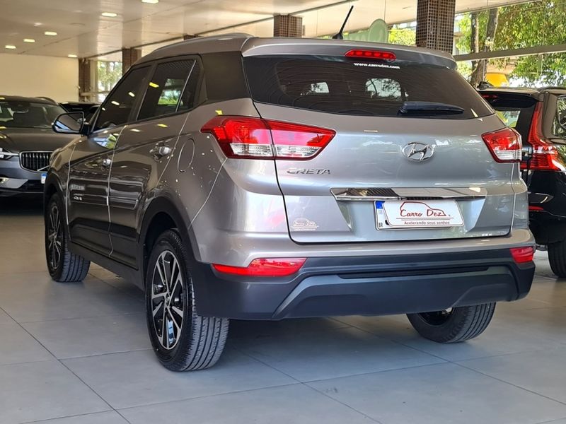 Hyundai CRETA 1.6 16V FLEX ACTION AUTOMÁTICO 2020/2021 CARRO DEZ NOVO HAMBURGO / Carros no Vale