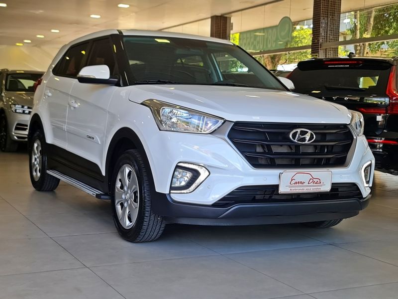 Hyundai CRETA 1.6 16V FLEX ATTITUDE AUTOMÁTICO 2020/2021 CARRO DEZ NOVO HAMBURGO / Carros no Vale