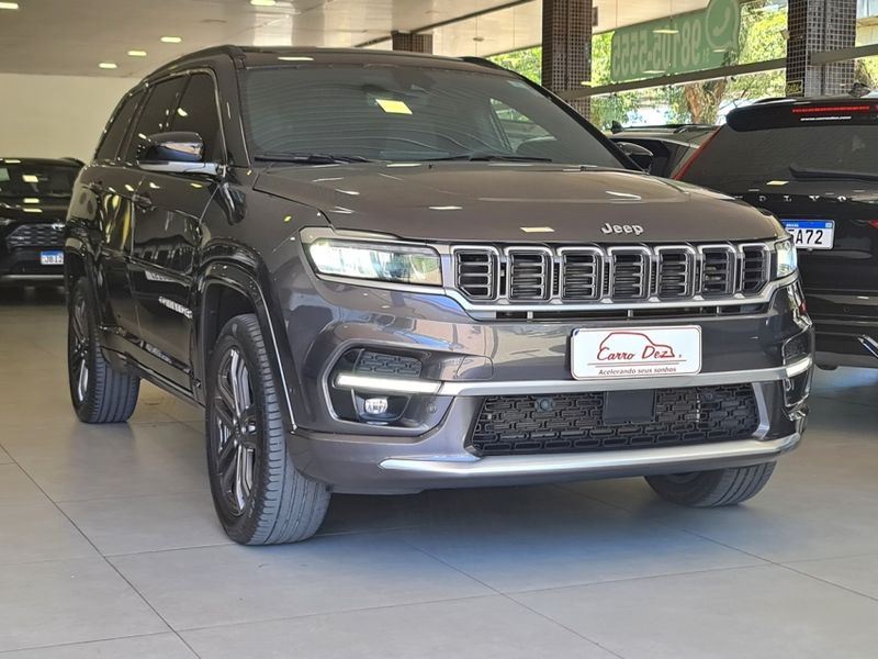 JEEP COMMANDER 2.0 HURRICANE 4 TURBO GASOLINA OVERLAND AT9 2024/2025 CARRO DEZ NOVO HAMBURGO / Carros no Vale