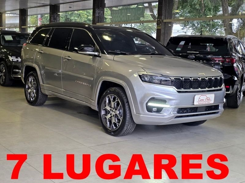JEEP COMMANDER 2.0 TD380 TURBO DIESEL OVERLAND AT9 2023/2023 CARRO DEZ NOVO HAMBURGO / Carros no Vale