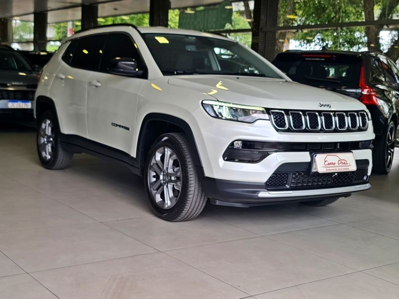 JEEP COMPASS 1.3 T270 TURBO FLEX LONGITUDE AT6 2022/2022 CARRO DEZ NOVO HAMBURGO / Carros no Vale
