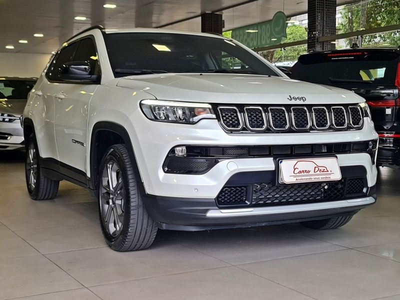 JEEP COMPASS 1.3 T270 TURBO FLEX LONGITUDE AT6 2022/2023 CARRO DEZ NOVO HAMBURGO / Carros no Vale JEEP COMPASS 1.3 T270 TURBO FLEX LONGITUDE AT6 2022/2023 CARRO DEZ NOVO HAMBURGO / Carros no Vale