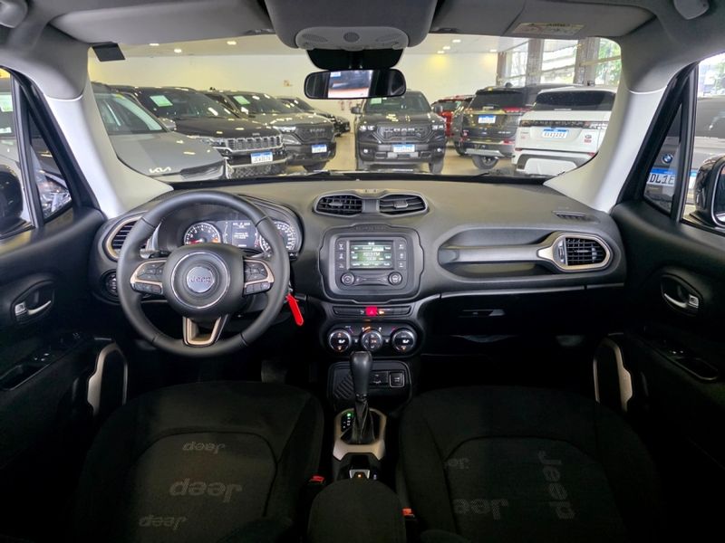 JEEP RENEGADE 1.8 16V FLEX LONGITUDE 4P AUTOMÁTICO 2015/2016 CARRO DEZ NOVO HAMBURGO / Carros no Vale
