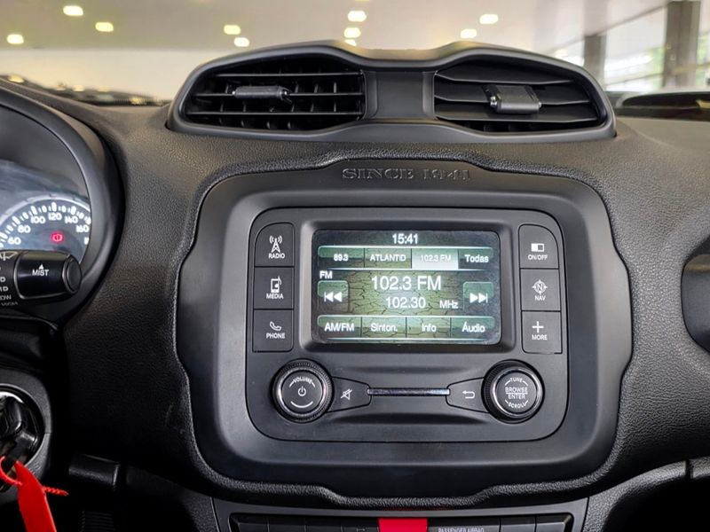 JEEP RENEGADE 1.8 16V FLEX LONGITUDE 4P AUTOMÁTICO 2015/2016 CARRO DEZ NOVO HAMBURGO / Carros no Vale