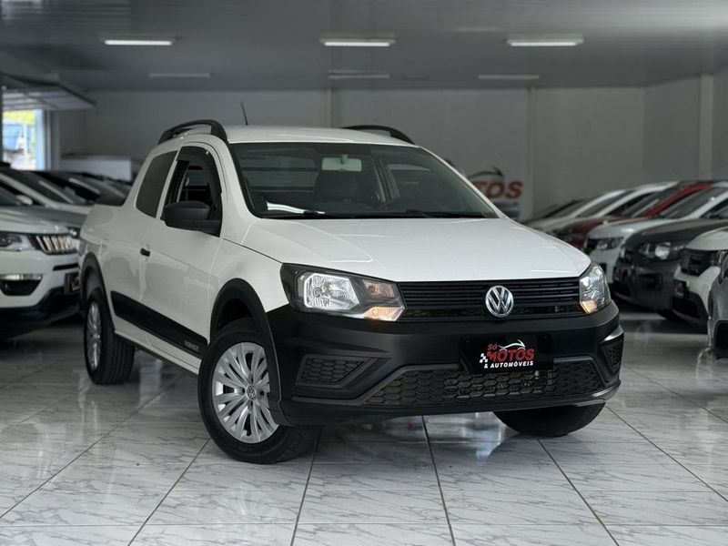 VOLKSWAGEN SAVEIRO ROBUST CD 1.6 2023 SÓ MOTOS E AUTOMÓVEIS SANTA CRUZ DO SUL / Carros no Vale