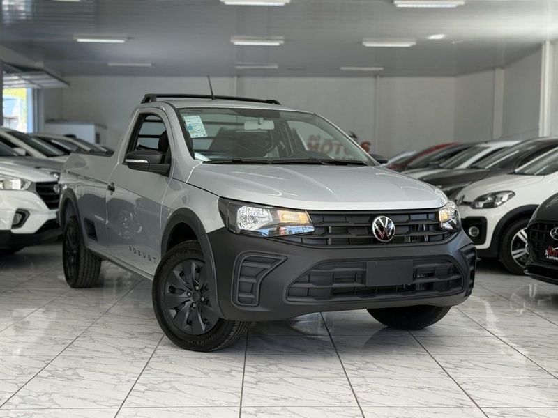 VOLKSWAGEN SAVEIRO ROBUST CS 1.6 2026 SÓ MOTOS E AUTOMÓVEIS SANTA CRUZ DO SUL / Carros no Vale