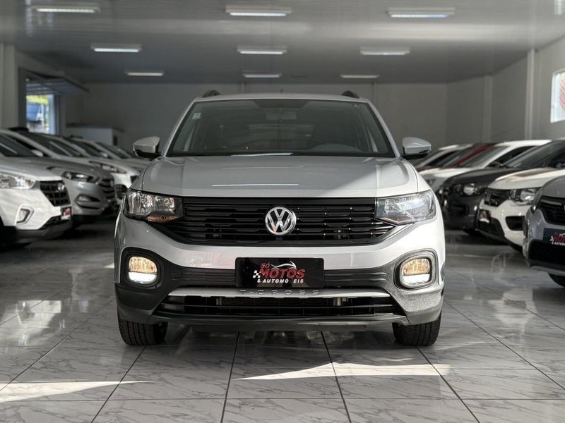 VOLKSWAGEN T-CROSS 1.0 TSI AT6 2021 SÓ MOTOS E AUTOMÓVEIS SANTA CRUZ DO SUL / Carros no Vale