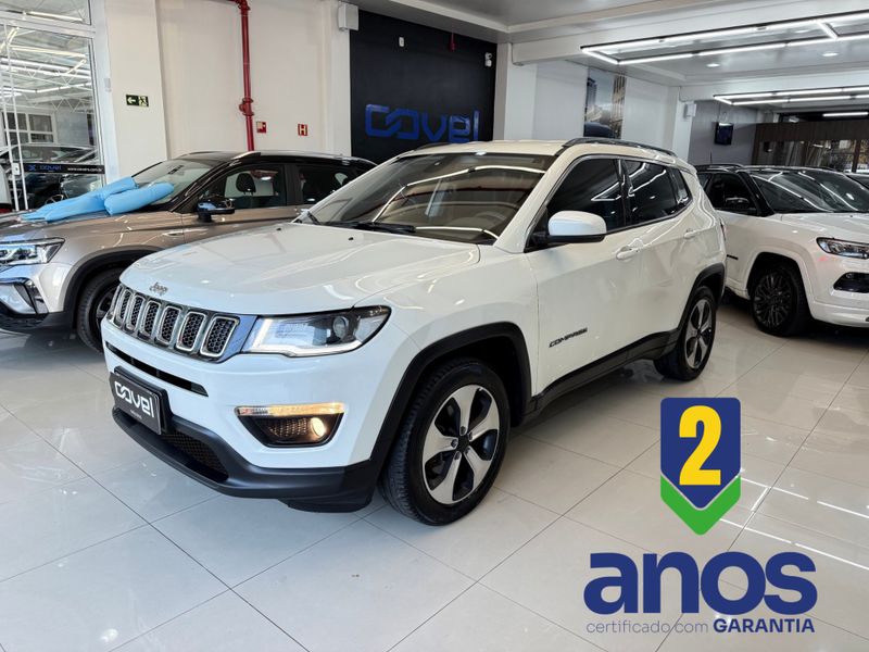 Jeep Compass Longitude 2.0 2018/2018 COVEL VEICULOS ENCANTADO / Carros no Vale Jeep Compass Longitude 2.0 2018/2018 COVEL VEICULOS ENCANTADO / Carros no Vale