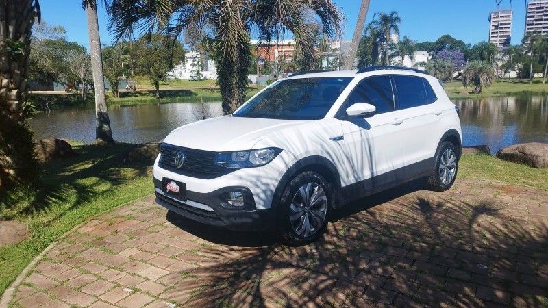 Volkswagen T-CROSS COMFORTLINE 200TSI 2020 GRASSI VEÍCULOS LAJEADO / Carros no Vale