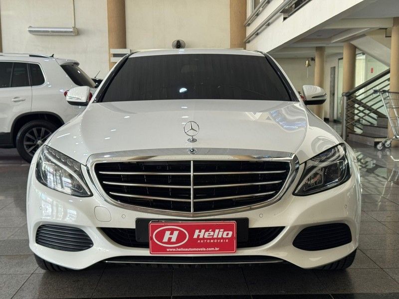 Mercedes-Benz C 180 EXCLUSIVE 1.6 TURBO 2018 HÉLIO AUTOMÓVEIS LAJEADO / Carros no Vale