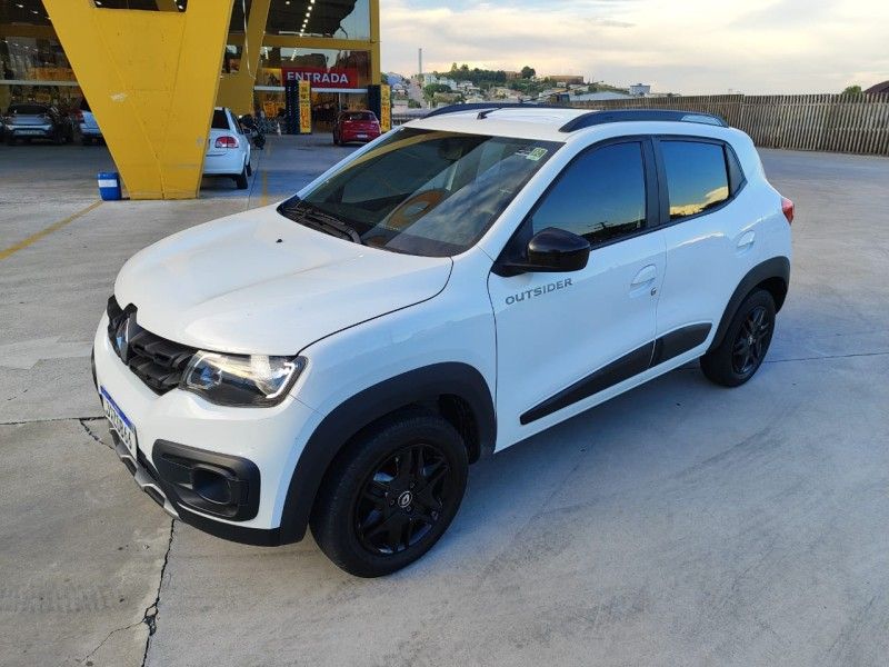 RENAULT KWID 1.0 12V OUTSIDER 2021/2022 HUBNER MULTIMARCAS FARROUPILHA / Carros no Vale
