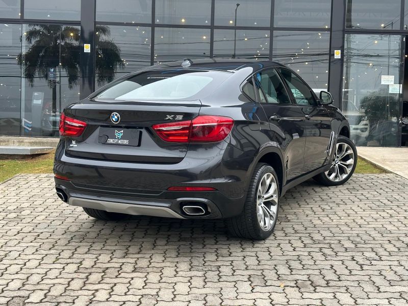 BMW X6 XDRIVE 35i 3.0 306cv Bi-Turbo 2018/2019 CONCEPT MOTORS PASSO FUNDO / Carros no Vale