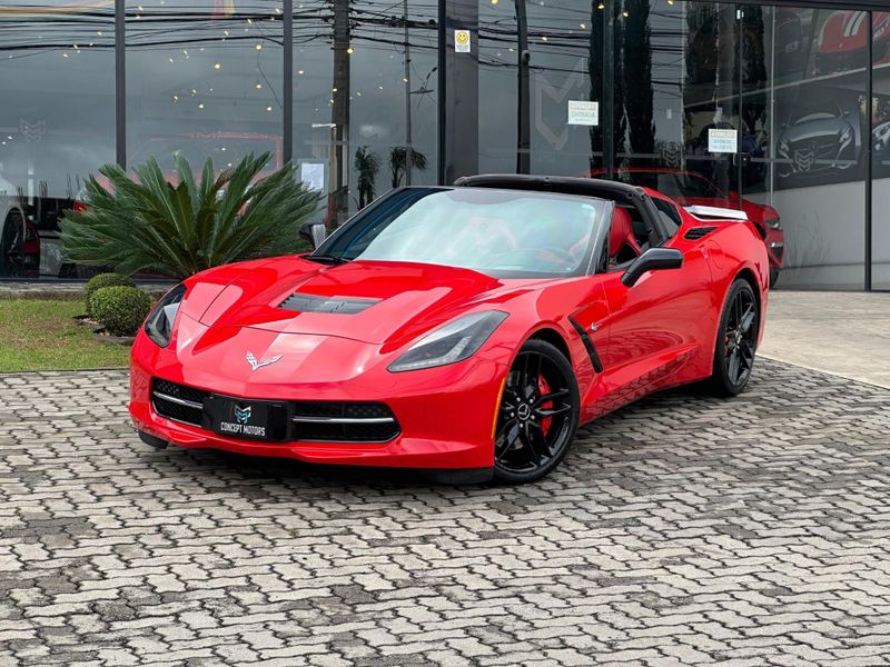 Chevrolet Corvette 6.2 V8 Stingray Targa 2014/2014 CONCEPT MOTORS PASSO FUNDO / Carros no Vale