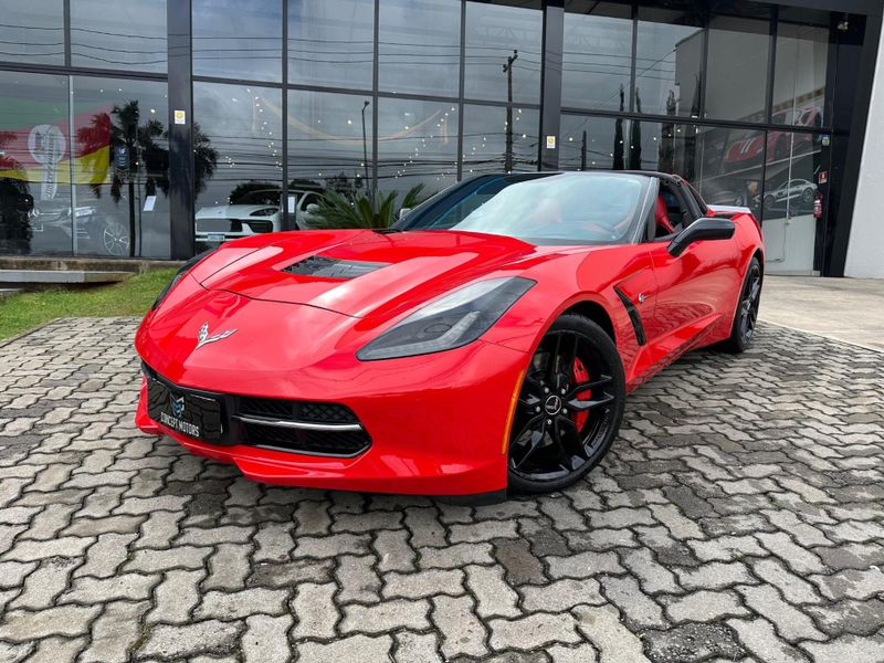 Chevrolet Corvette 6.2 V8 Stingray Targa 2014/2014 CONCEPT MOTORS PASSO FUNDO / Carros no Vale