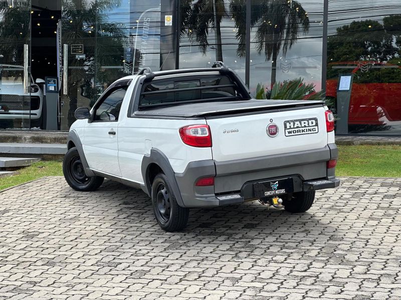 Fiat Strada Working HARD 1.4 Fire Flex 8V CS 2016/2016 CONCEPT MOTORS PASSO FUNDO / Carros no Vale