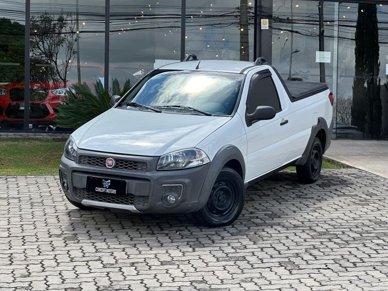 Fiat Strada Working HARD 1.4 Fire Flex 8V CS 2016/2016 CONCEPT MOTORS PASSO FUNDO / Carros no Vale