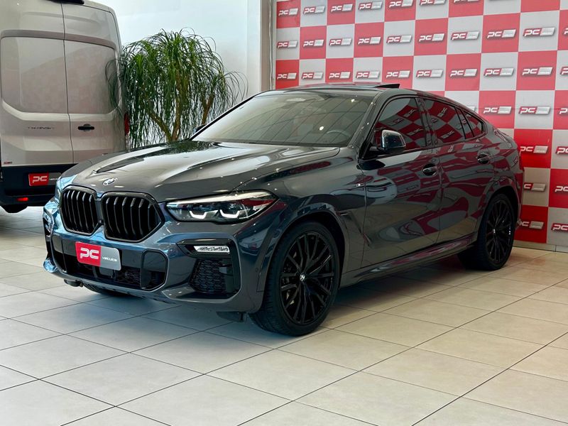 BMW X6 XDRIVE 40i M Sport 3.0 Bi-Turbo 2020/2021 PC VEÍCULOS SANTA CRUZ DO SUL / Carros no Vale