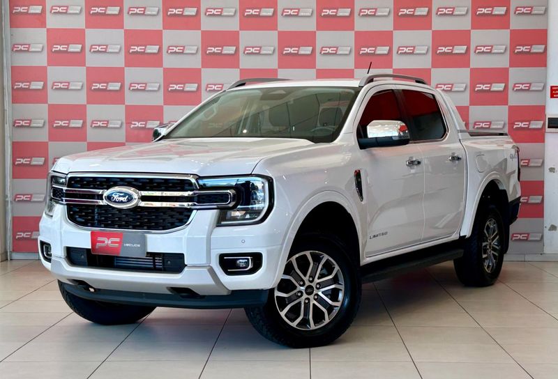 Ford Ranger Limited 3.0 V6 4×4 CD TB Die 2023/2024 PC VEÍCULOS SANTA CRUZ DO SUL / Carros no Vale