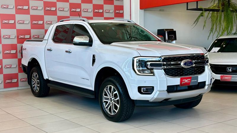 Ford Ranger Limited 3.0 V6 4×4 CD TB Die 2023/2024 PC VEÍCULOS SANTA CRUZ DO SUL / Carros no Vale