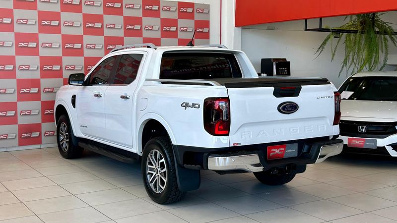 Ford Ranger Limited 3.0 V6 4×4 CD TB Die 2023/2024 PC VEÍCULOS SANTA CRUZ DO SUL / Carros no Vale