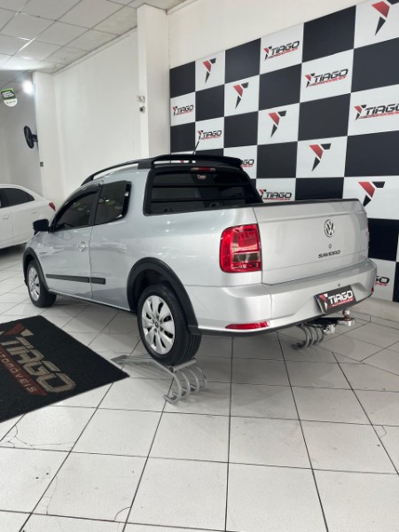 VOLKSWAGEN SAVEIRO TRENDLINE 1.6 T.FLEX 8V 2017/2017 TIAGO AUTOMÓVEIS VENÂNCIO AIRES / Carros no Vale