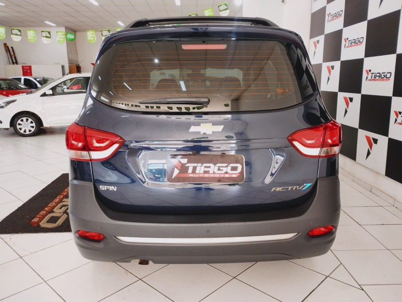 CHEVROLET SPIN 1.8 ACTIV 8V FLEX 4P AUTOMÁTICO 2019/2019 TIAGO AUTOMÓVEIS VENÂNCIO AIRES / Carros no Vale