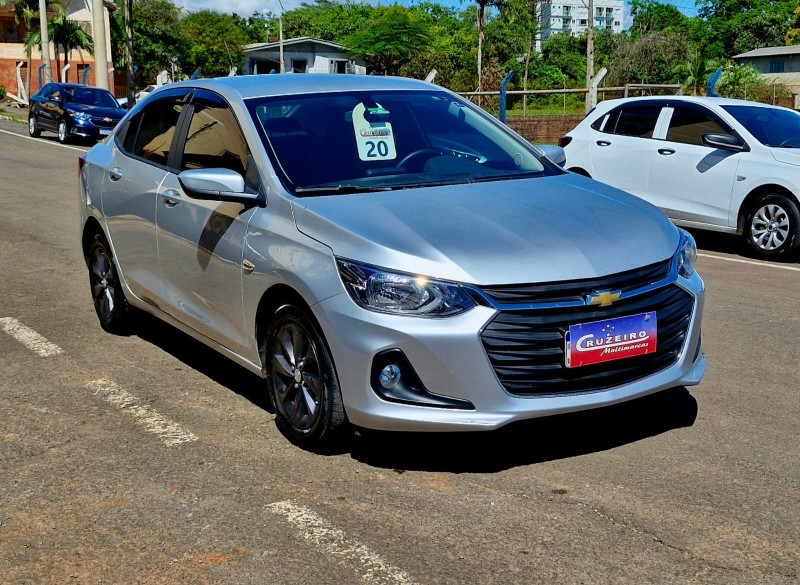 CHEVROLET ONIX 1.0 TURBO FLEX PLUS LTZ AUTOMÁTICO 2019/2020 CRUZEIRO MULTIMARCAS CRUZEIRO DO SUL / Carros no Vale
