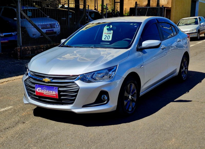 CHEVROLET ONIX 1.0 TURBO FLEX PLUS LTZ AUTOMÁTICO 2019/2020 CRUZEIRO MULTIMARCAS CRUZEIRO DO SUL / Carros no Vale