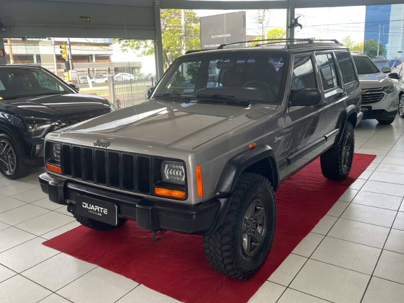 JEEP CHEROKEE 4.0 SPORT 4X4 12V 1998/1998 DUARTE VEÍCULOS PORTO ALEGRE / Carros no Vale