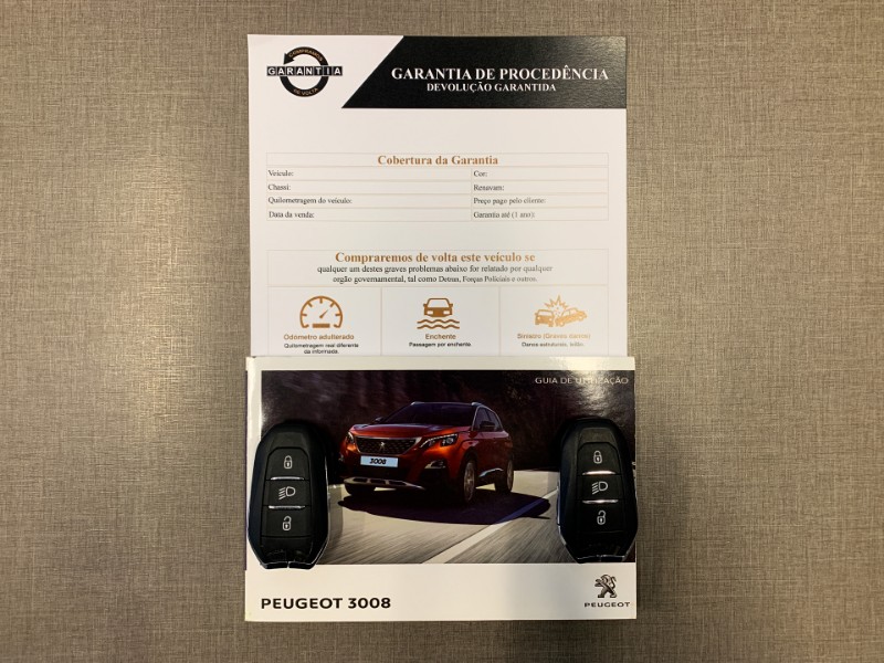 PEUGEOT 3008 GRIFFE PACK 1.6 TURBO 2019 2018/2019 DUARTE VEÍCULOS PORTO ALEGRE / Carros no Vale PEUGEOT 3008 GRIFFE PACK 1.6 TURBO 2019 2018/2019 DUARTE VEÍCULOS PORTO ALEGRE / Carros no Vale