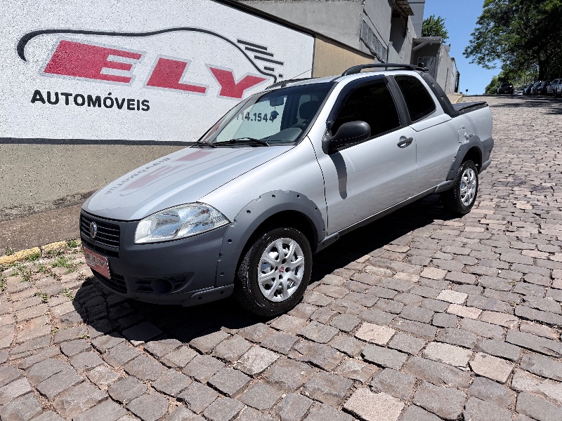 FIAT STRADA WORKING 1.4 MPI FIRE FLEX 8V CD 2013/2013 ELY AUTOMÓVEIS LAJEADO / Carros no Vale