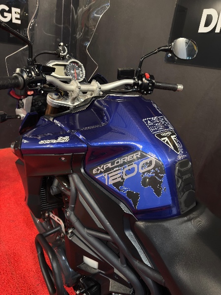 TRIUMPH TIGER 1200 EXPLORER /2014 EXCLUSIVO VEÍCULOS SANTA CRUZ DO SUL / Carros no Vale