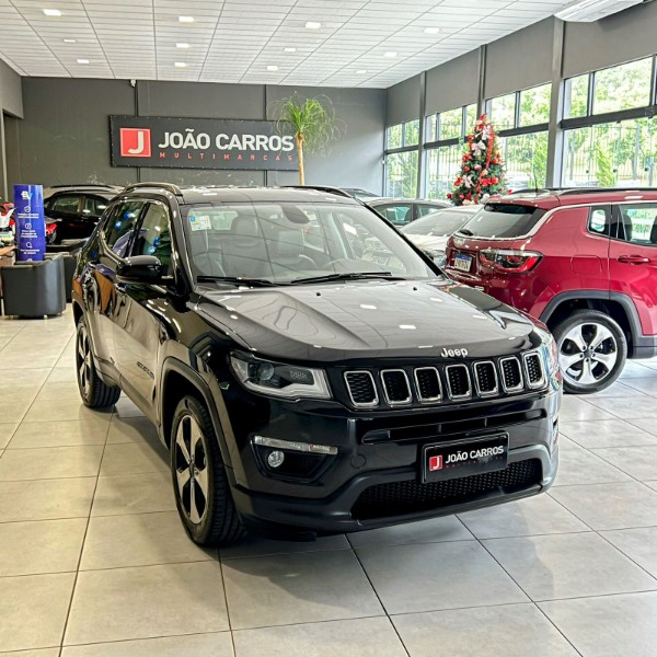 JEEP COMPASS LONGITUDE 2.0 4X2 16V 2018/2018 JOÃO CARROS MULTIMARCAS GUAPORÉ / Carros no Vale JEEP COMPASS LONGITUDE 2.0 4X2 16V 2018/2018 JOÃO CARROS MULTIMARCAS GUAPORÉ / Carros no Vale