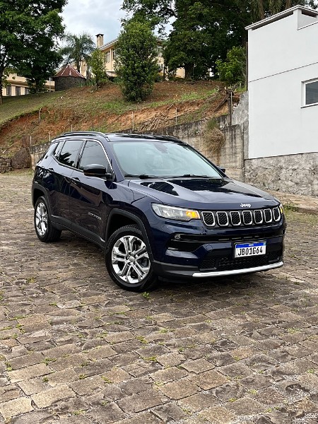 JEEP COMPASS 1.3 T270 TURBO FLEX LONGITUDE AT6 2022/2022 BOSCO AUTOMÓVEIS GUAPORÉ / Carros no Vale JEEP COMPASS 1.3 T270 TURBO FLEX LONGITUDE AT6 2022/2022 BOSCO AUTOMÓVEIS GUAPORÉ / Carros no Vale