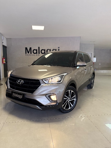 HYUNDAI CRETA 2.0 16V FLEX PRESTIGE AUTOMÁTICO 2019/2020 MALAGGI VEÍCULOS ENCANTADO / Carros no Vale HYUNDAI CRETA 2.0 16V FLEX PRESTIGE AUTOMÁTICO 2019/2020 MALAGGI VEÍCULOS ENCANTADO / Carros no Vale