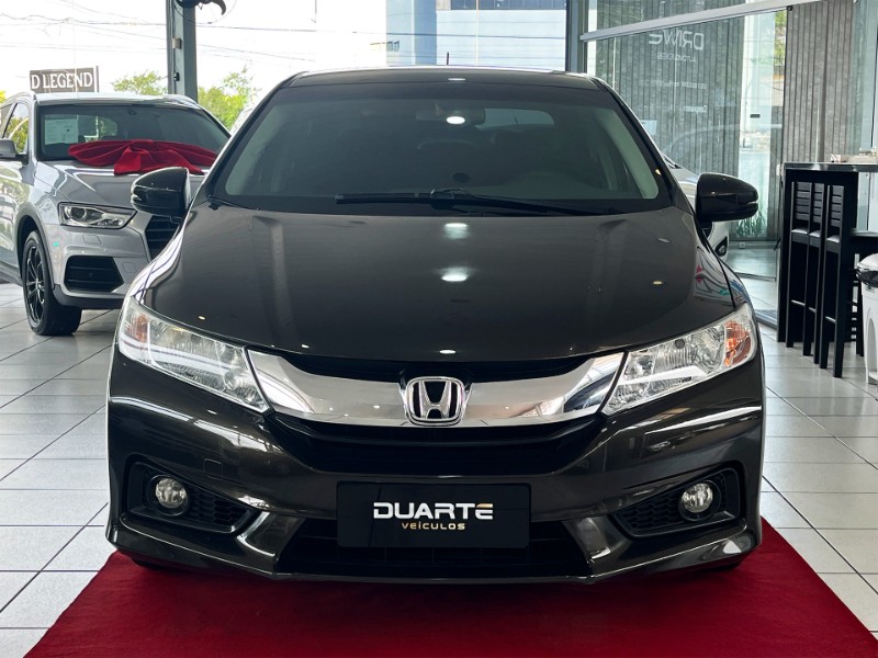 HONDA CITY 1.5 EX 16V FLEX 4P AUTOMÁTICO 2015/2015 DUARTE VEÍCULOS PORTO ALEGRE / Carros no Vale